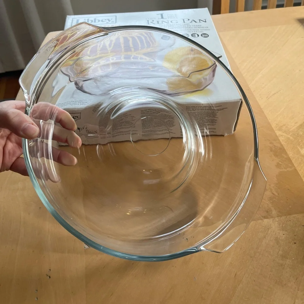 Libbey Clear Glass Baking Ring